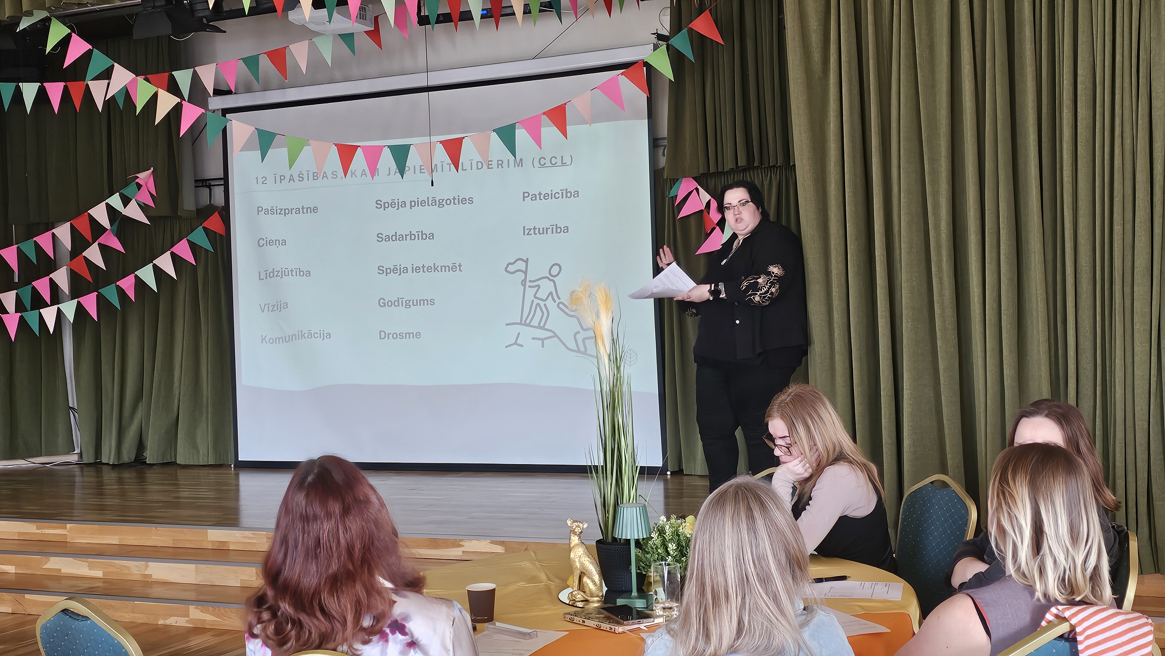 Cilvēks uz skatuves