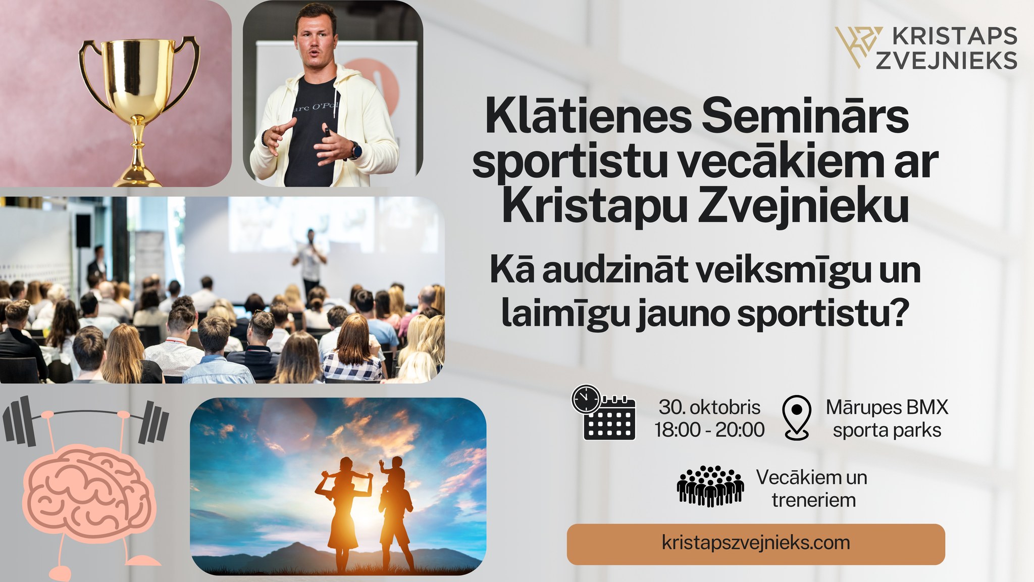 Attēls ar dažādiem vizuāliem elementiem un tekstu