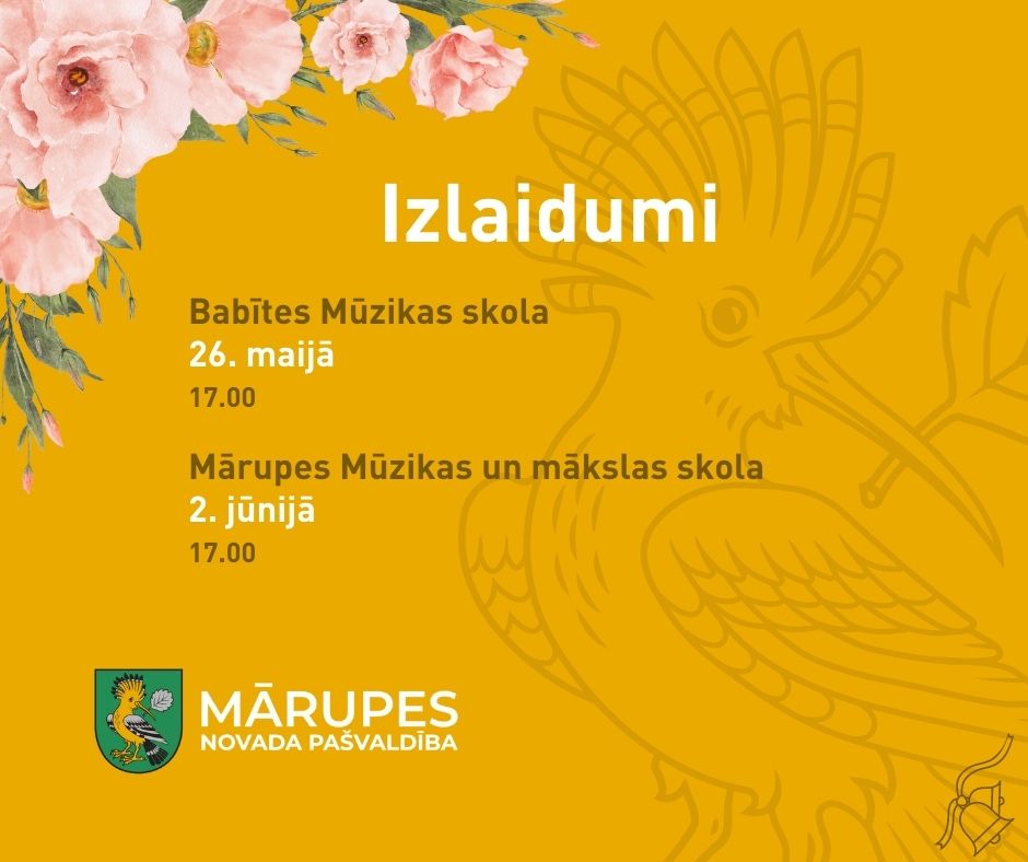 izlaidumi mūzikas un mākslas skolās