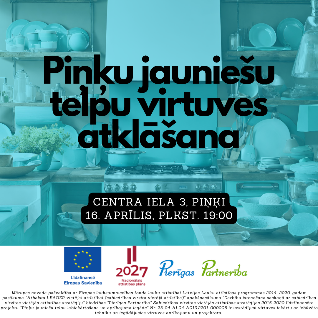 Babītes jauniešu centra telpu - virtuves - atklāšana