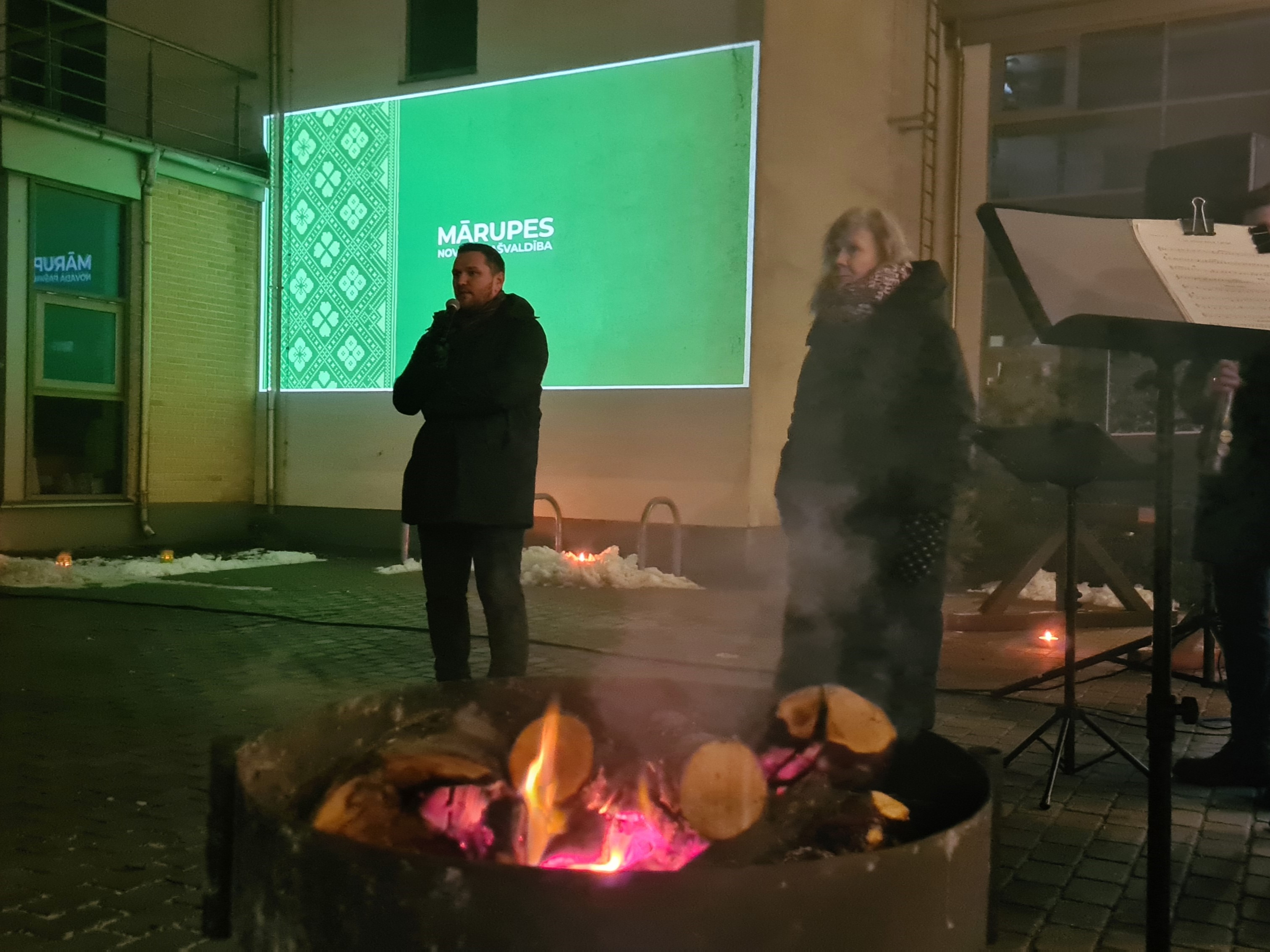 foto barikažu piemiņas brīdis