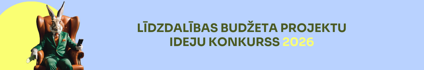 Gaiši zils fons ar krāsainu elementu grafiku un tekstu