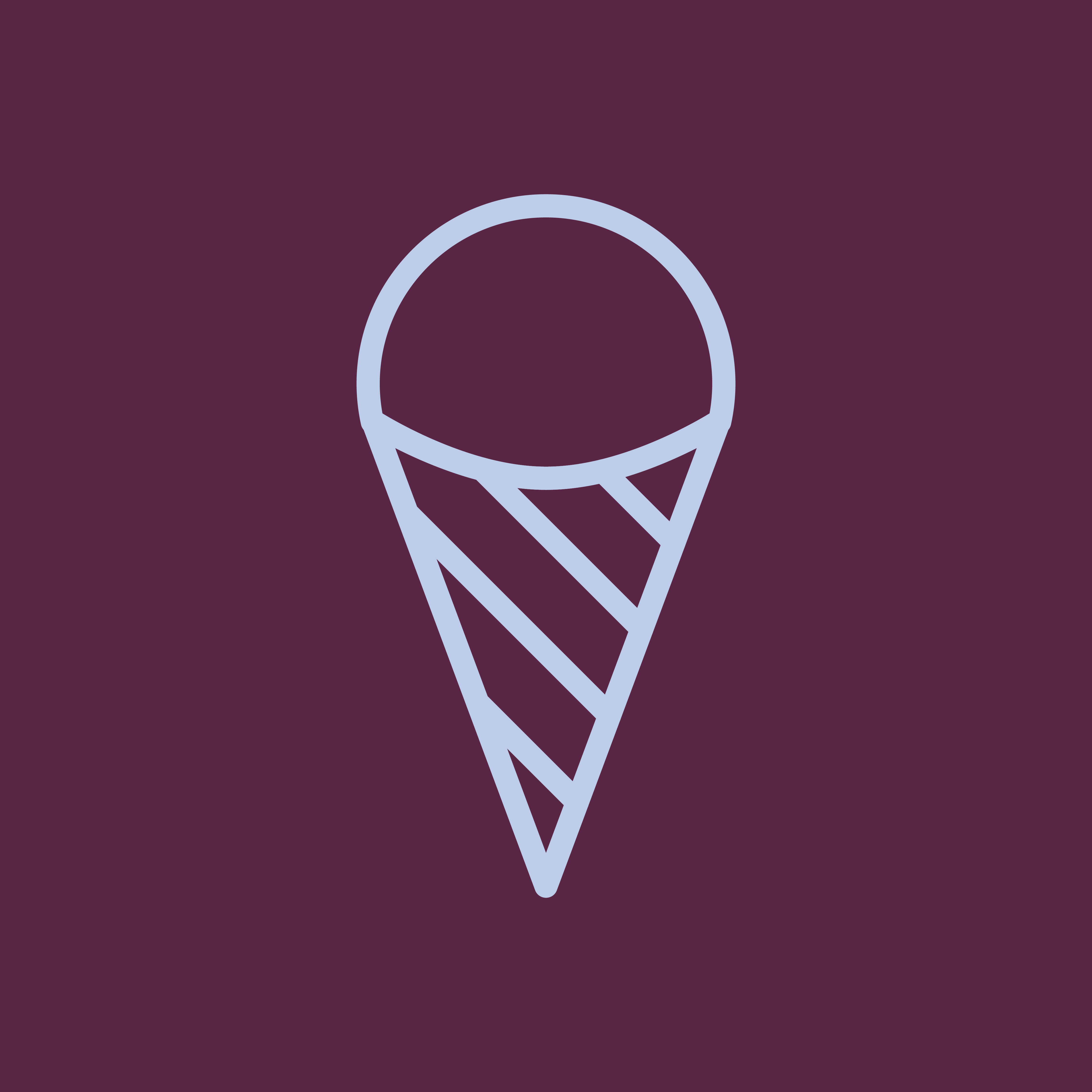 Violets fons un gaiši zila grafika