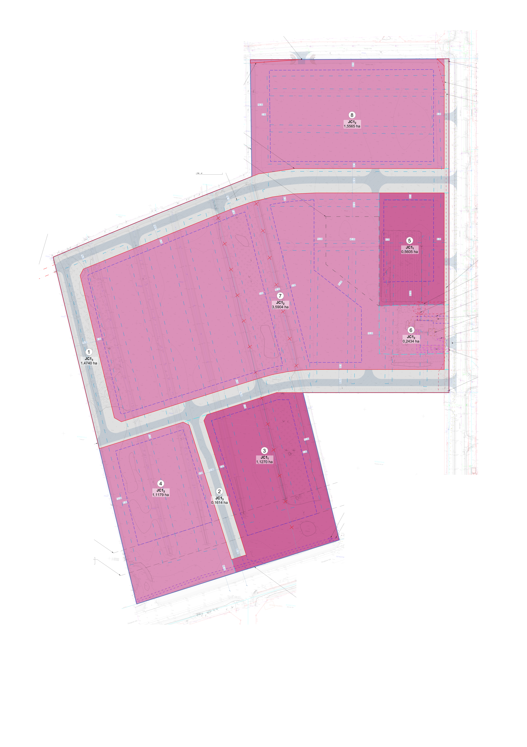 košu krāsu kartes detālpolānojuma grafika