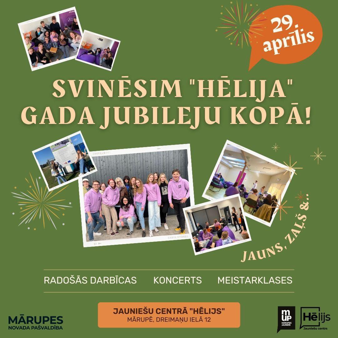 hēlijs jubilejas programma