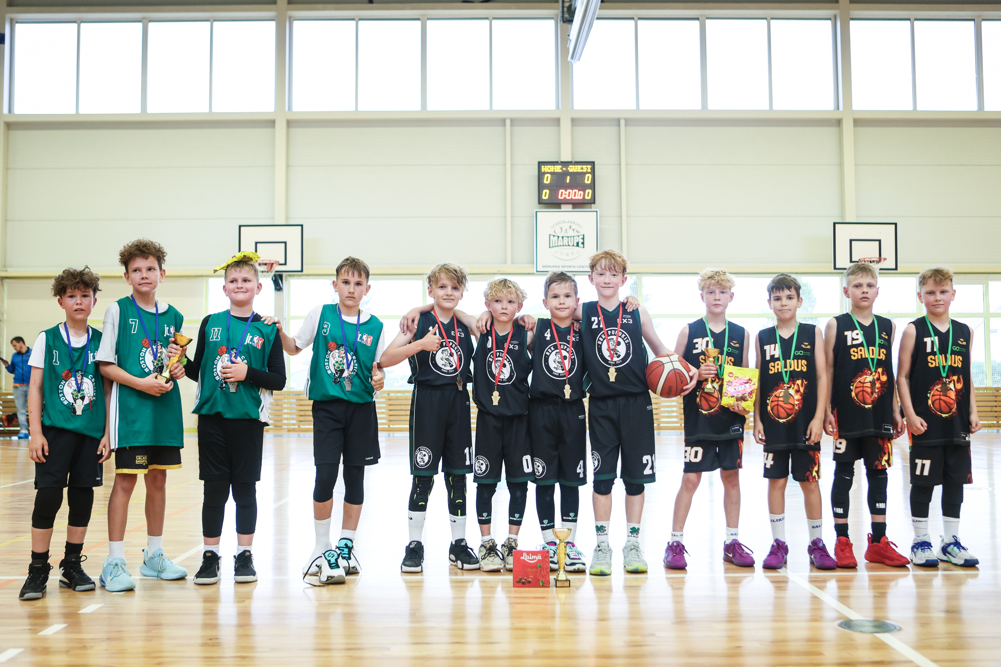 Basketbolistu kopbilde