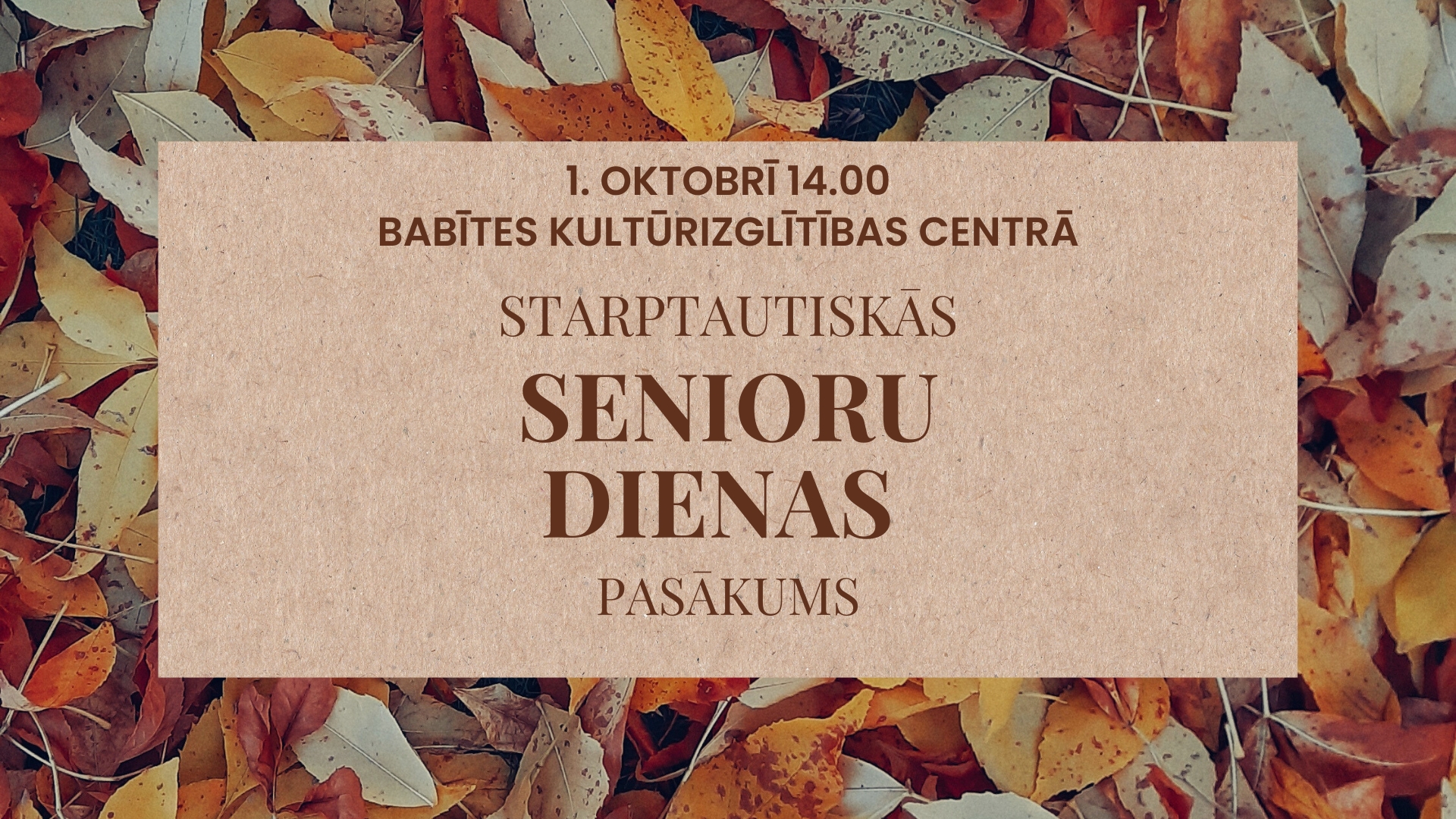 Senioru diena Babītē