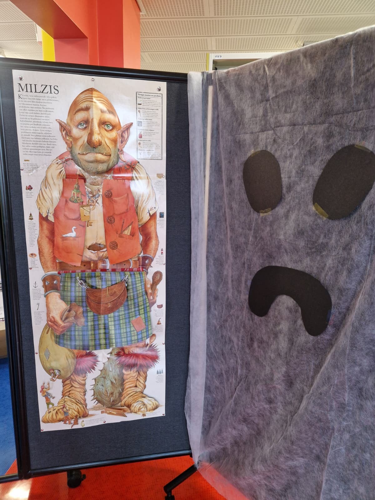 Halovīna pasākuma dekori