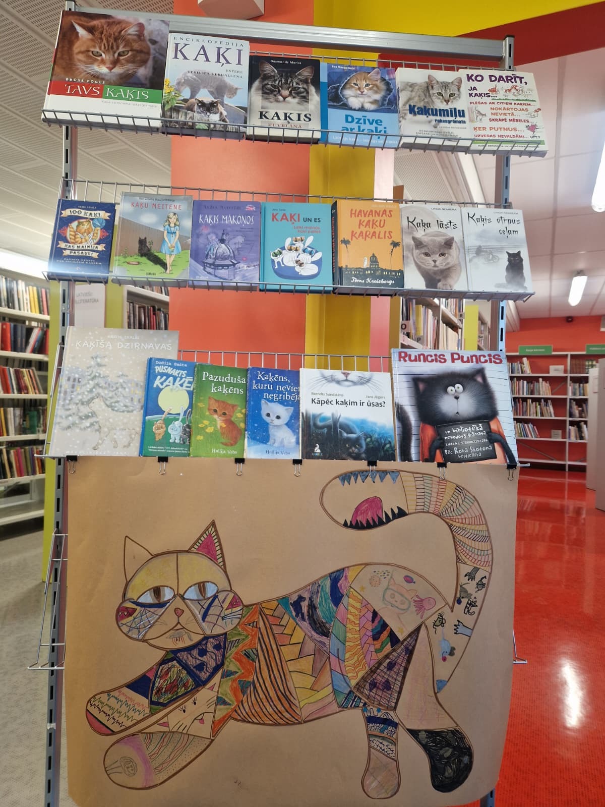 radošā darbnīca bibliotēkā