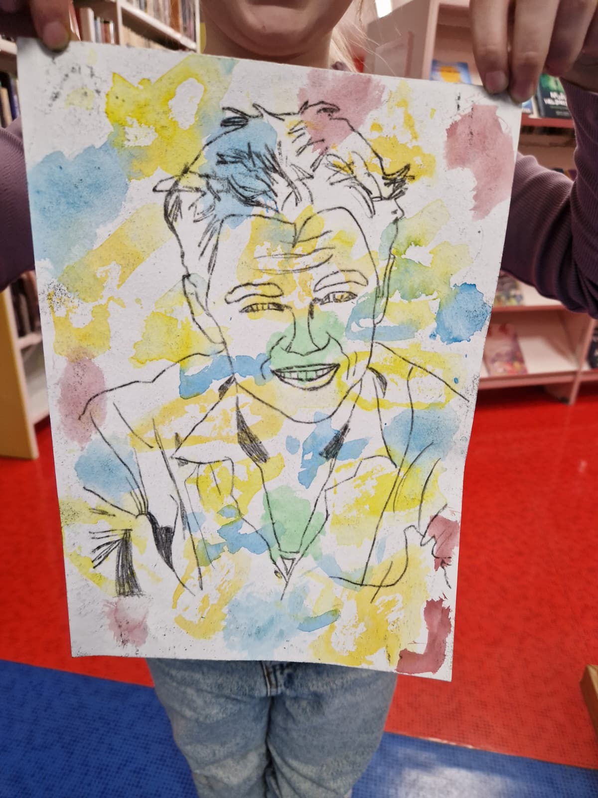 košs bērna radošais darbs