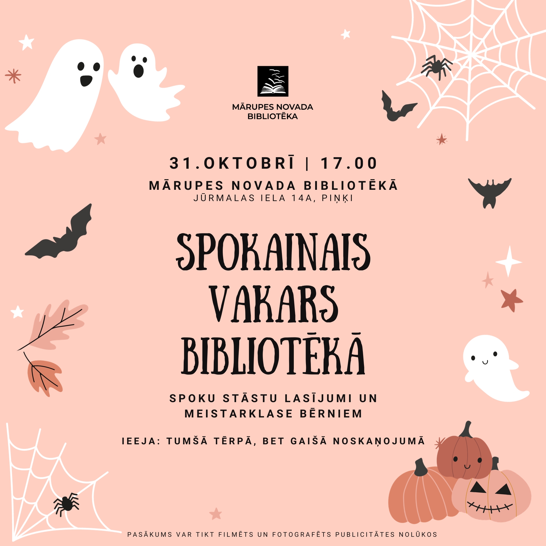 Spokainais vakars bibliotēkā