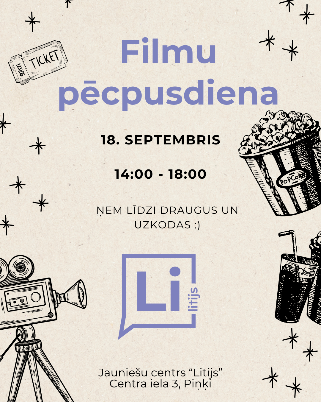 Gaišs fons un tumši grafikas un teksta elementi