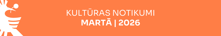 uz oranža fona informācija par marta pasākumiem