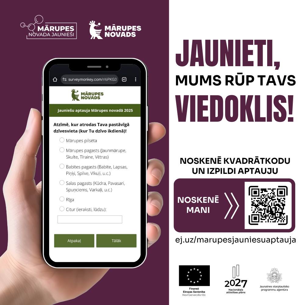 Balti violets fons un teksts par aptauju