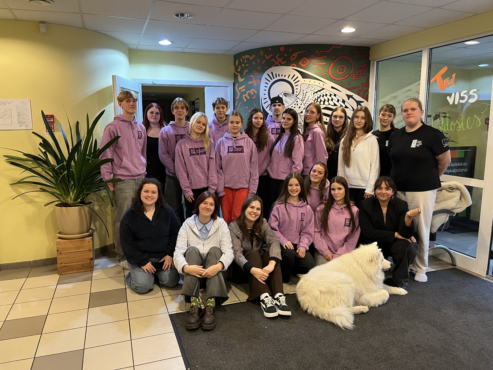 Jauniešu grupas kopbilde