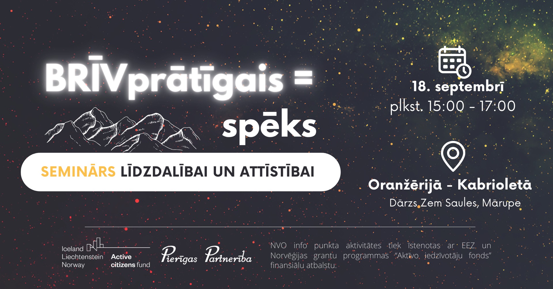 Pierīgas Partnerības seminārs
