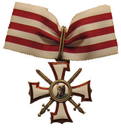 Lāčplēša Kara ordenis ar lenti