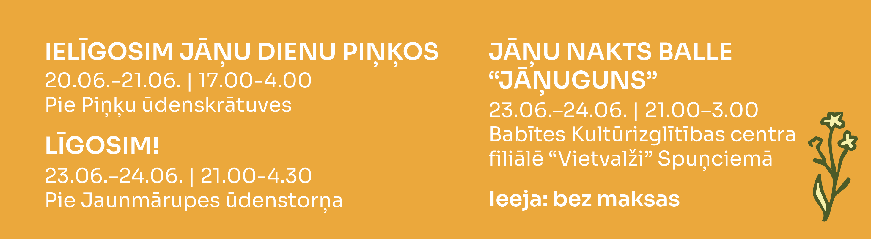 Līgo Mārupes novadā
