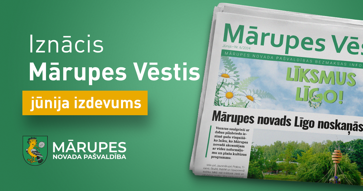 Mārupes Vēstis jūnijs