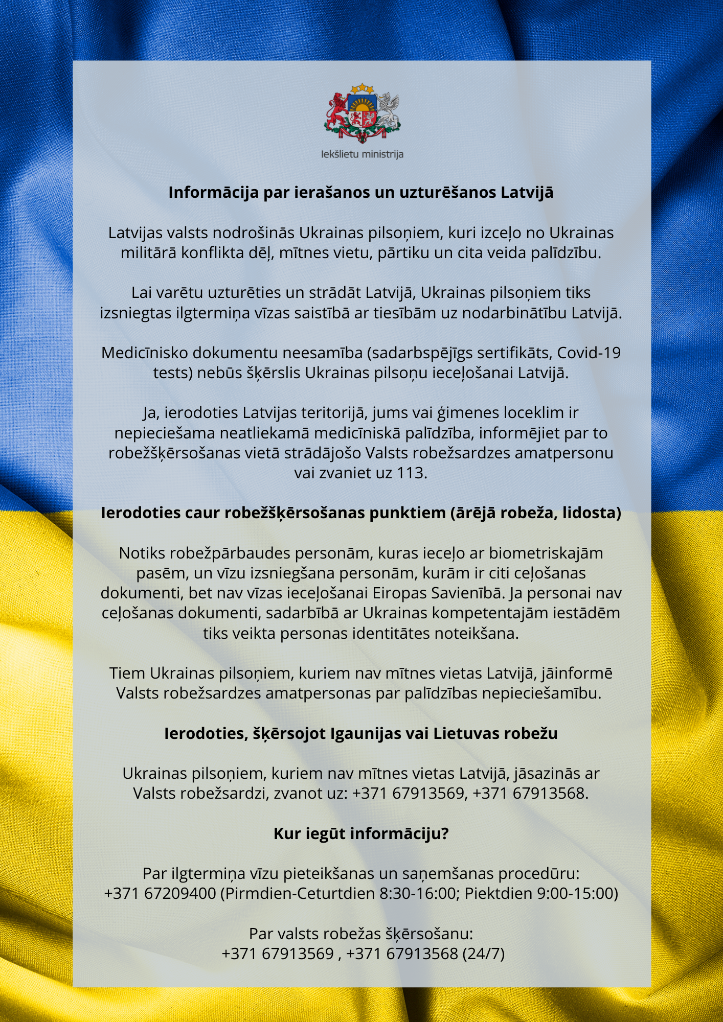 Palīdzības sniegšana ukraiņiem