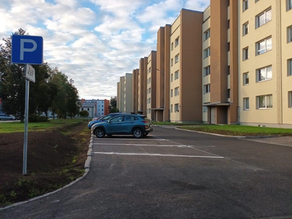 Pabeigti būvdarbi Centra ielā 2, Piņķos