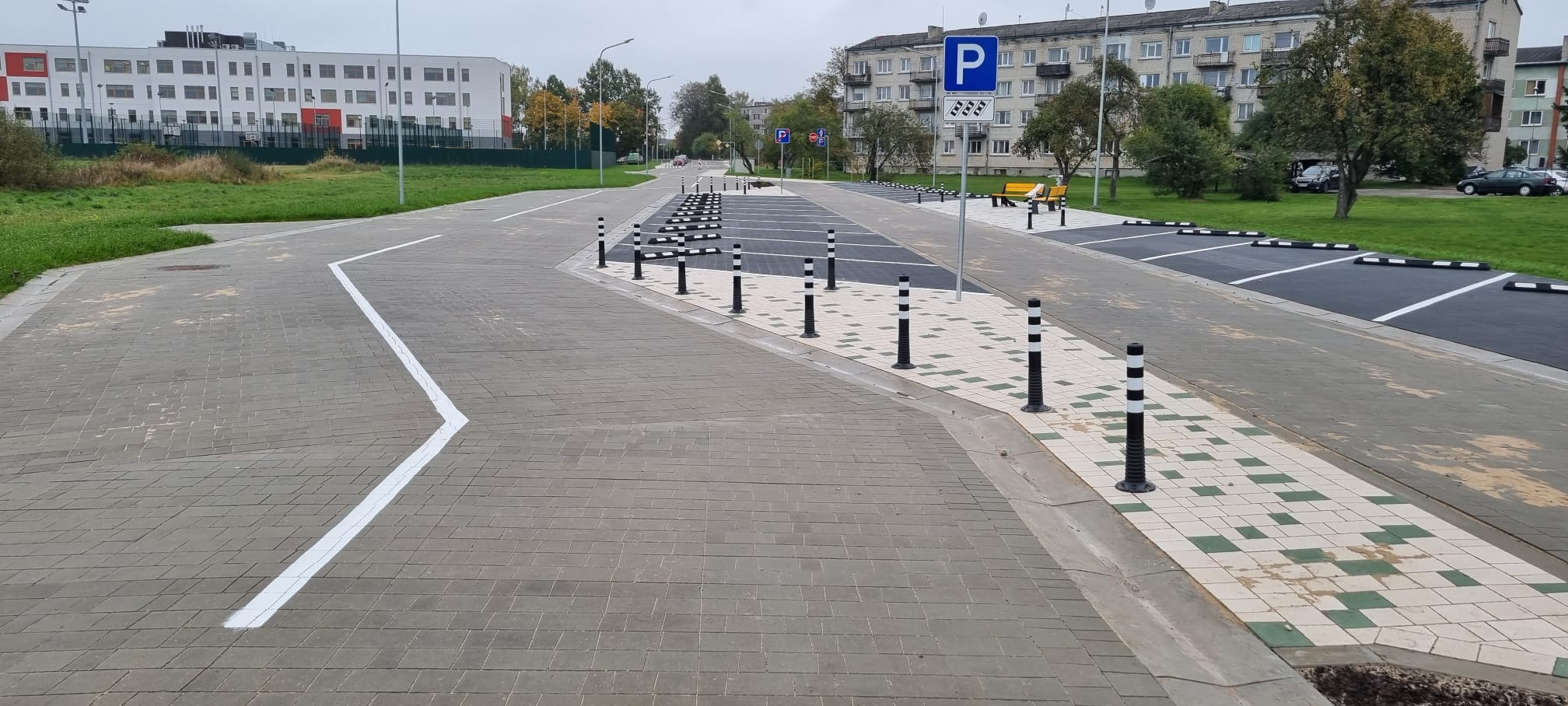 Pabeigti būvdarbi Kungu ielā Tīrainē