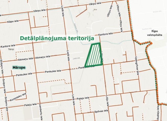 Detālplānojuma karte