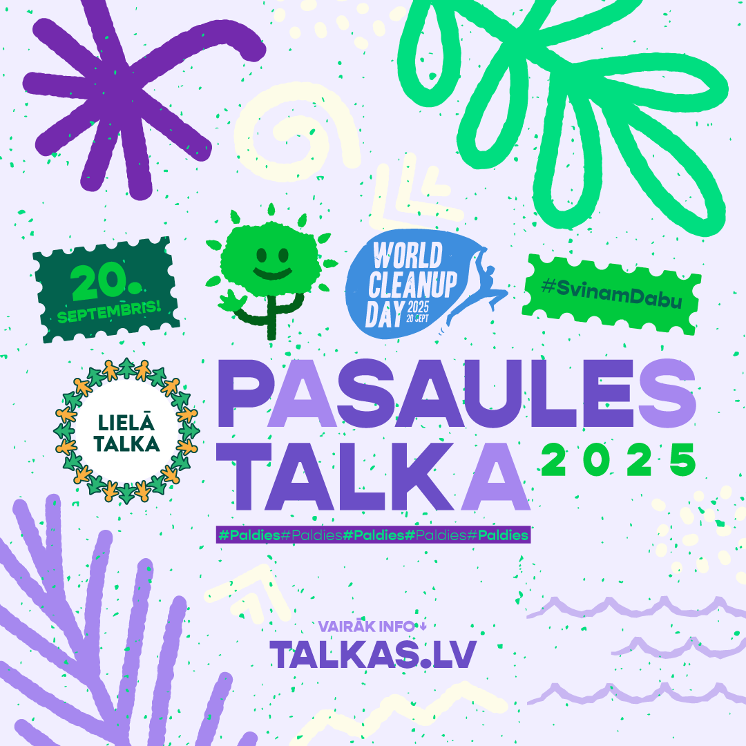 Pasaules talkas vizuālais materiāls