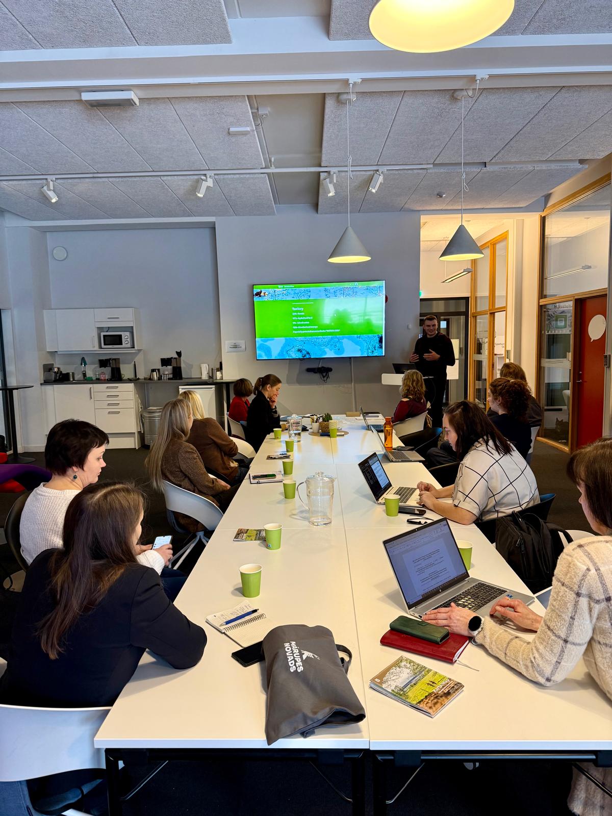 Projekta dalībnieki Zviedrijā 2