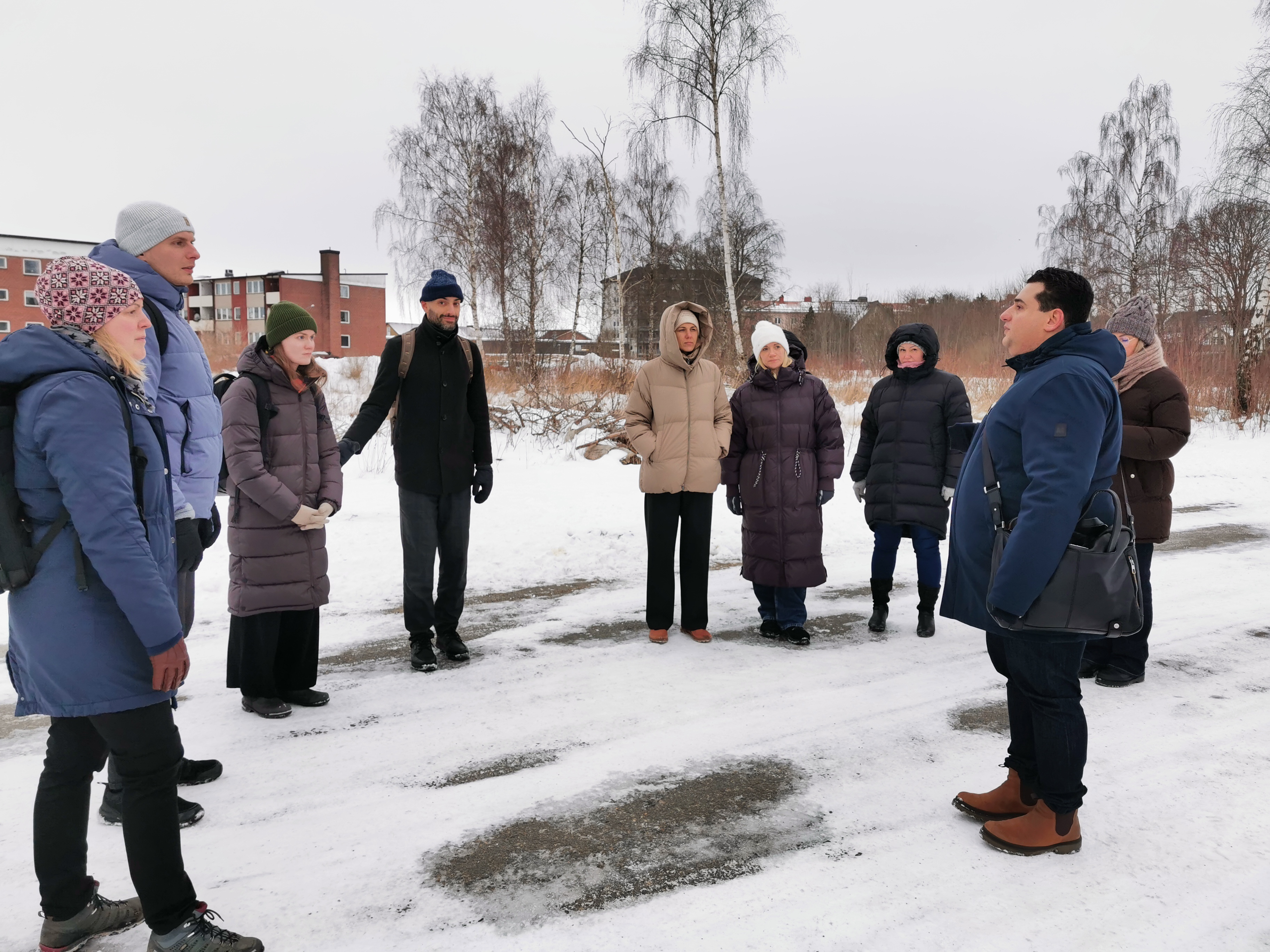 Projekta dalībnieki Zviedrijā 4