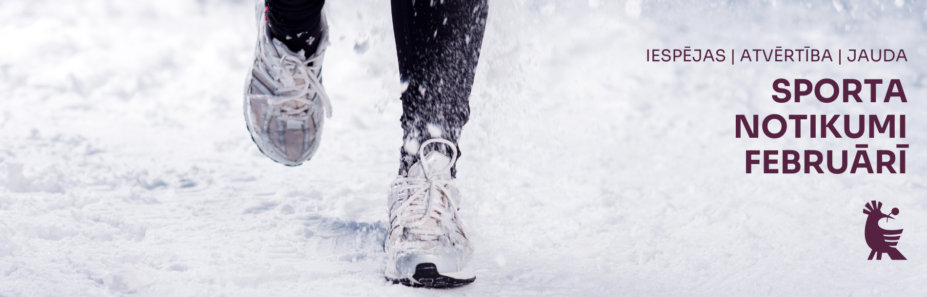 Sniegs un skriešanas botas