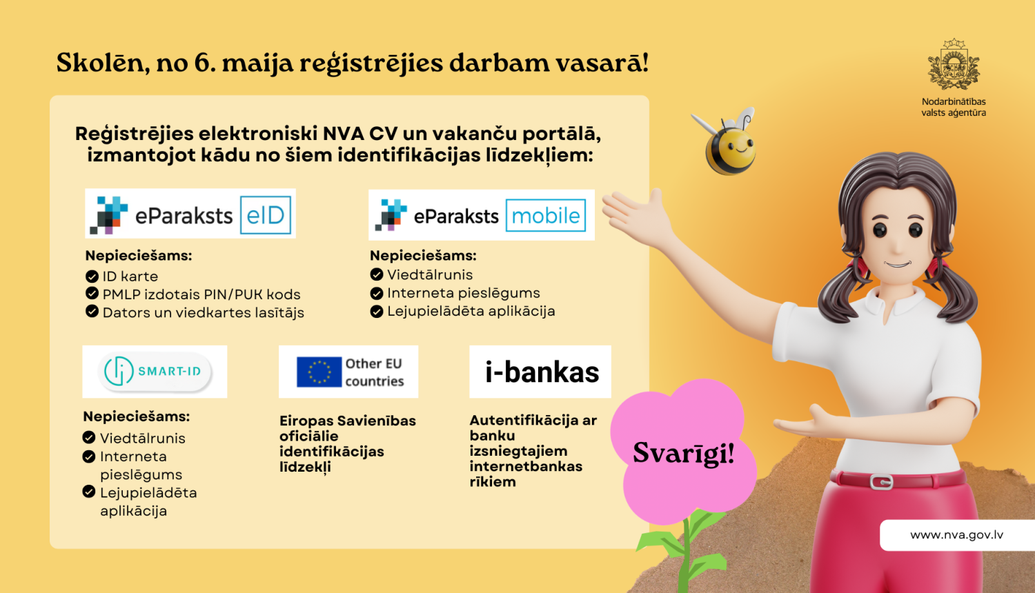 vakances skolēniem