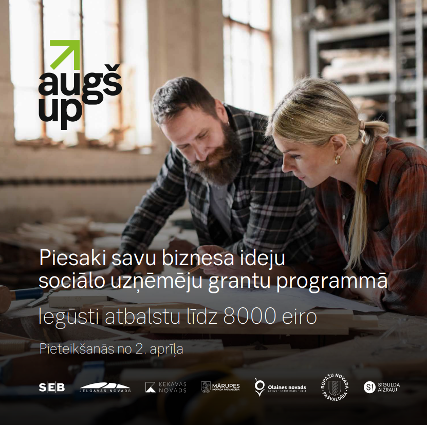 grantu programmas Augšup vizuālis