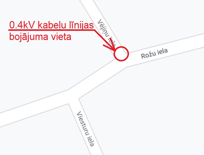 rožu iela, karte