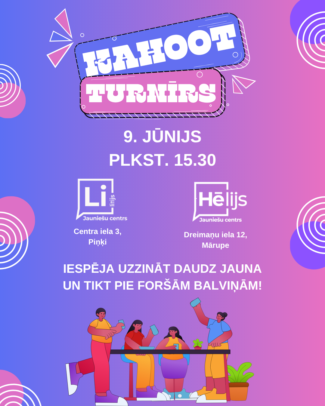 kahoot pēcpusdiena