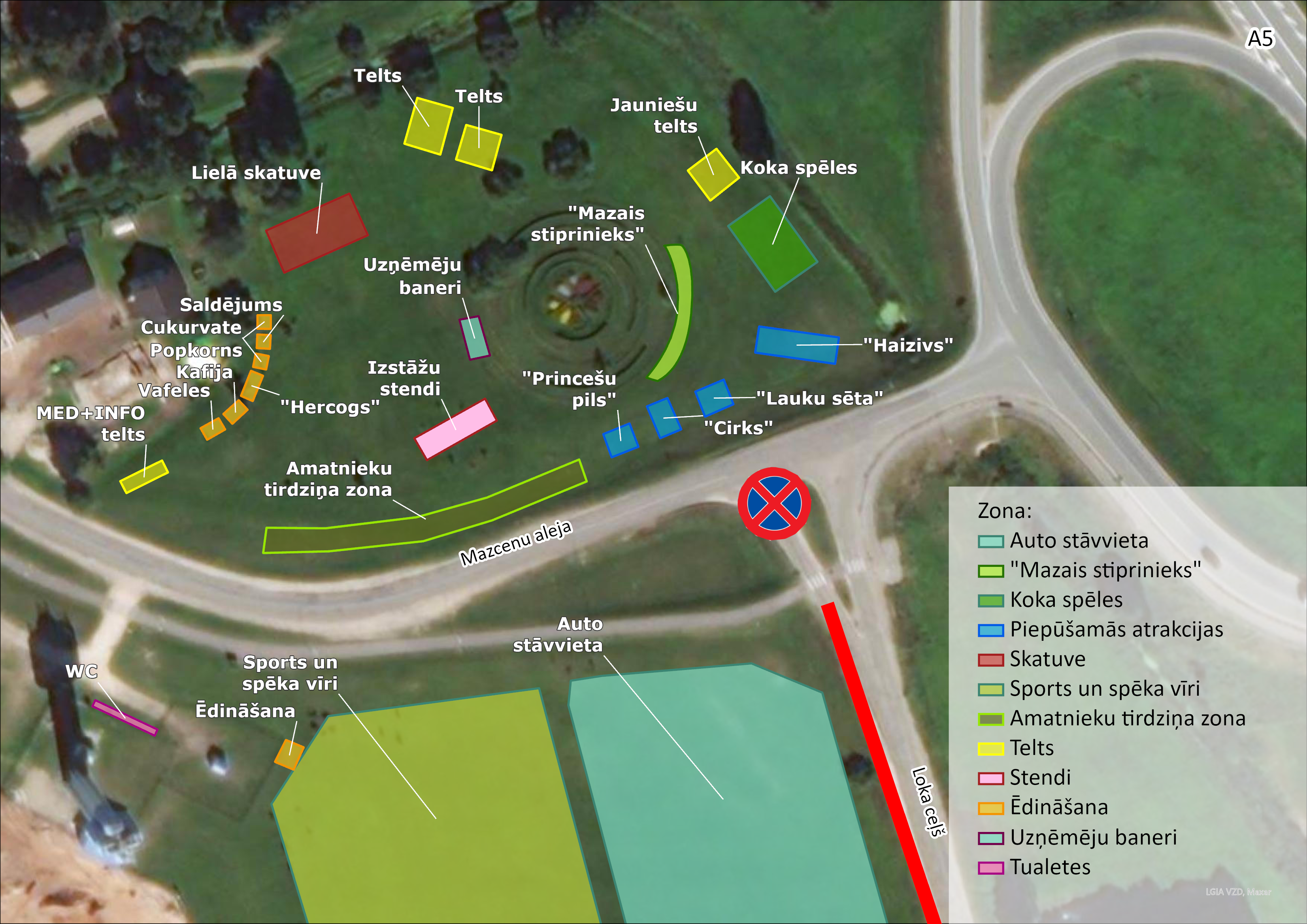Mārupes novada svētku karte 2022 Svētku karte