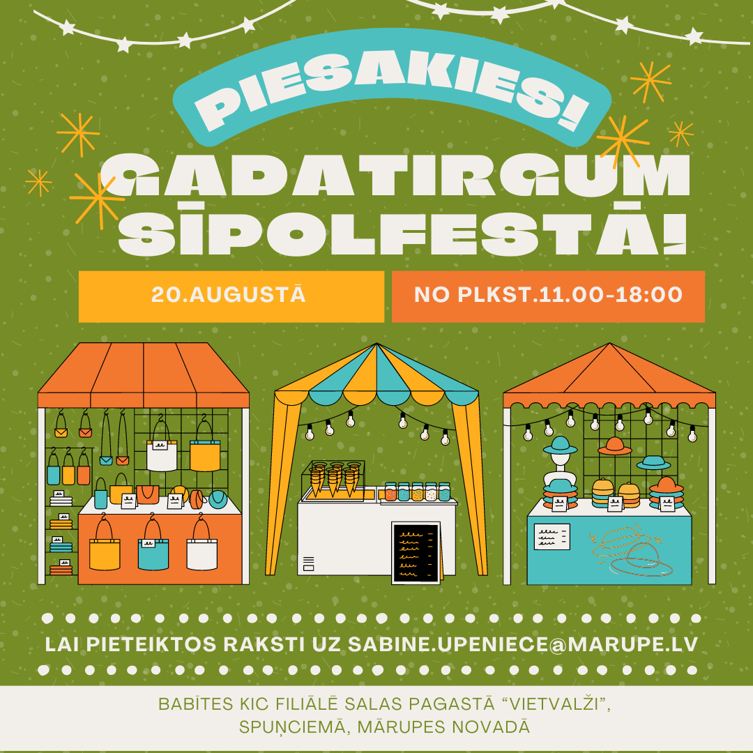 sipolfesta gadatirgus uzsaukma vizuālis