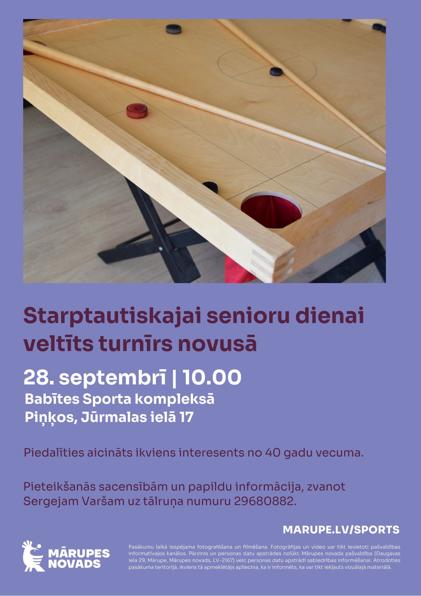 Afiša novusa turnīram