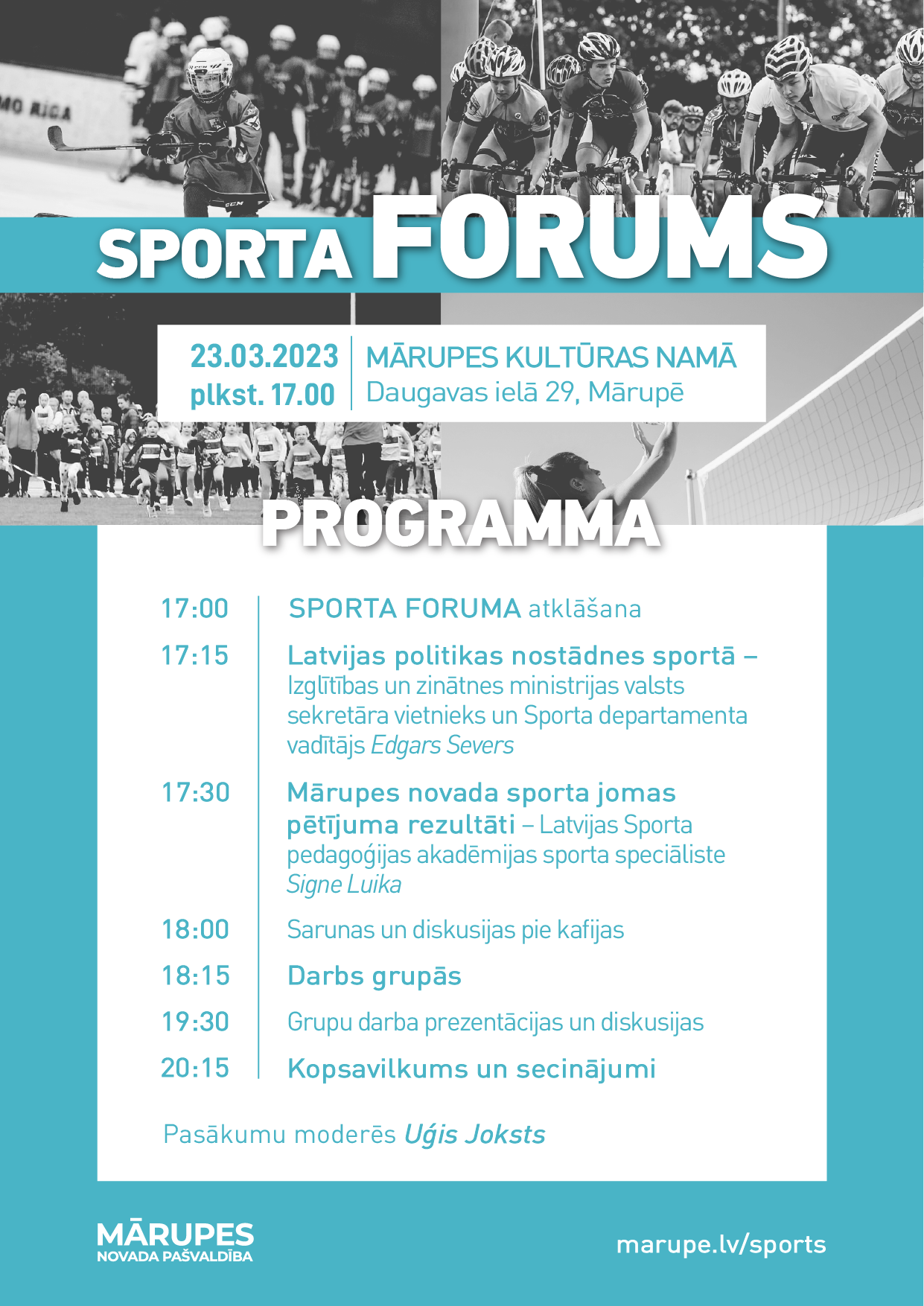 sporta forums programma