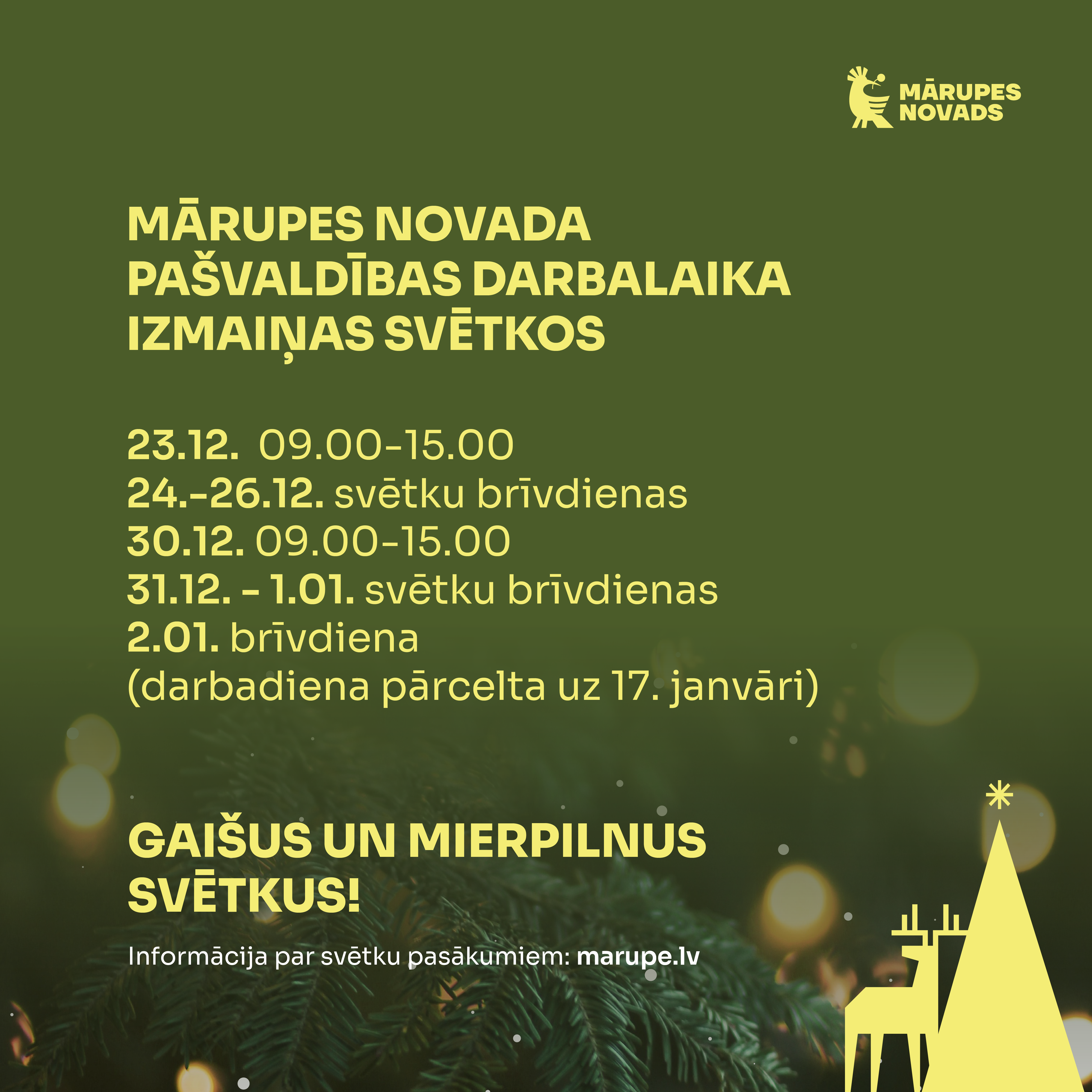 Zaļš vizuālis ar krāsainiem elementiem