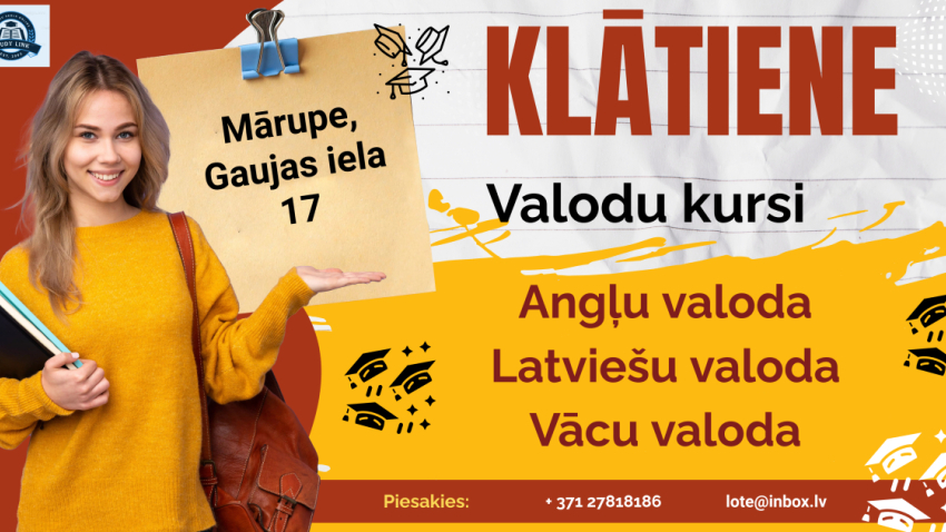 Valodu kursi Mārupē