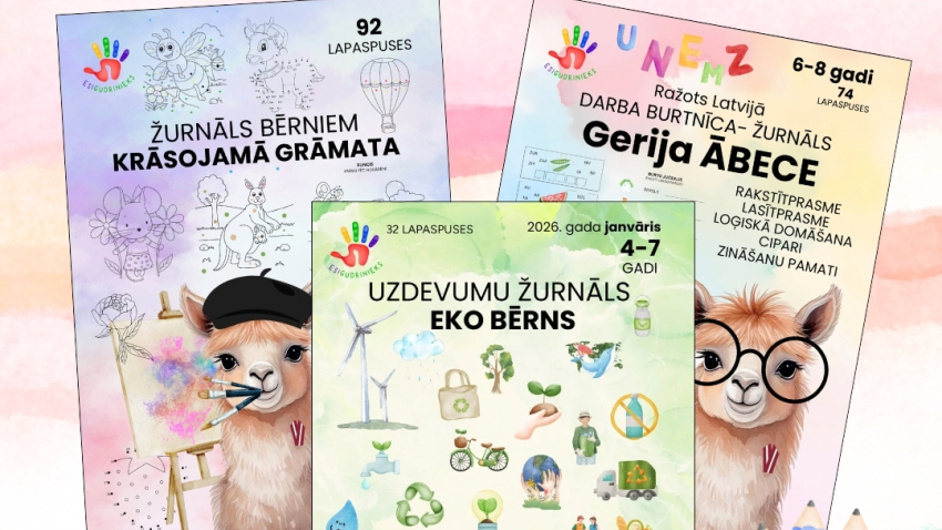 Uzdevumu žurnāli bērniem 