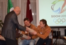 Vēlam veiksmi Mārupes Olimpiešiem XXII ziemas Olimpiskajās spēlēs!, 05.02.2014.
