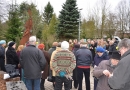 Mārupieši, komunistiskā genocīda upurus pieminot, 25.03.2014.