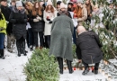Barikāžu atceres brīdis Mārupē pie Roberta Mūrnieka atdusas vietas, 16.01.2017.