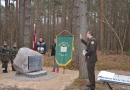 Tiek atklāts piemiņas akmens latviešu karavīriem, 13.11.2014.