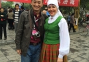 Deju kolektīvs “Mārupieši” starptautiskā festivālā Luojangā un Pekinā, 24.04.2014.