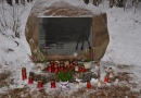 Atceres brīdis pie pieminekļiem Pirmās neatkarīgās LR karavīriem, 10.11.2016.