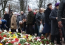 Mārupieši, komunistiskā genocīda upurus pieminot, 25.03.2014.