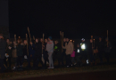 Lāčplēša dienas piemiņas brīži un lāpu gājiens Mārupē, 11.11.2014.